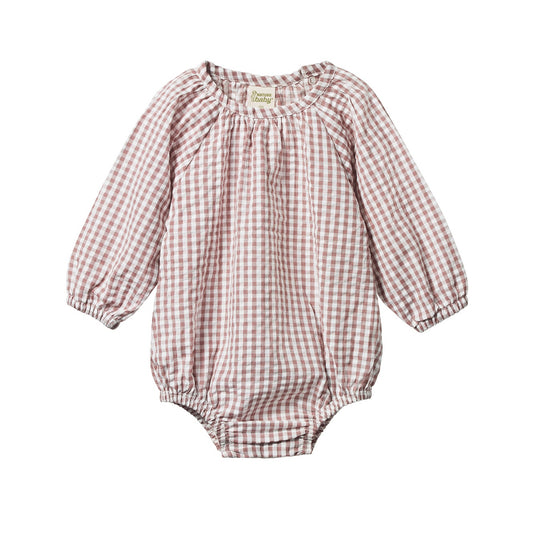 Meadow Gingham Bodysuit / Twilight Check