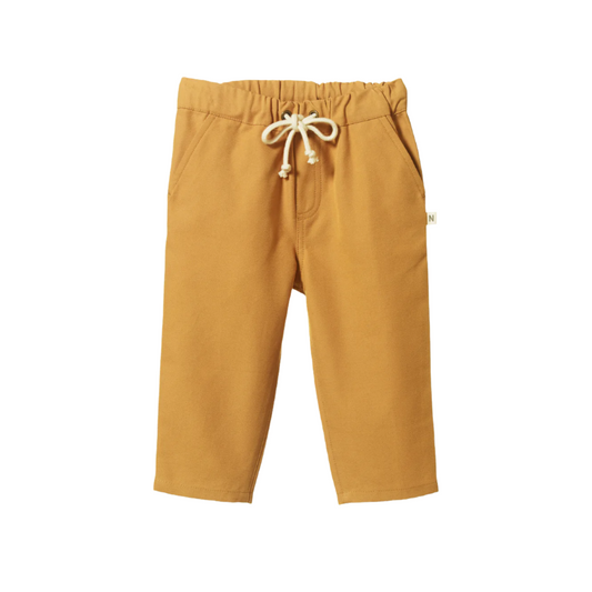 Canvas Sailor Pants / Wheat