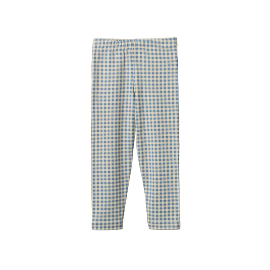 Leggings / Blue Gingham