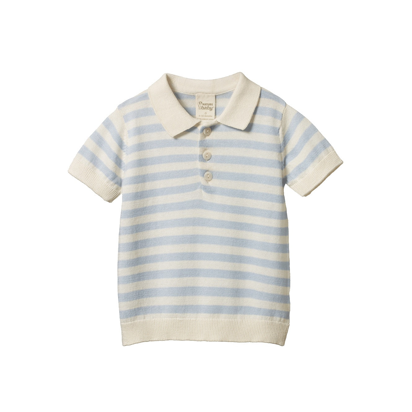 Stevie Polo / Celestial Blue Sea Stripe