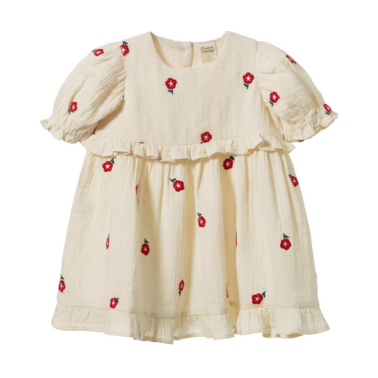 Valentina Dress / Red Floral