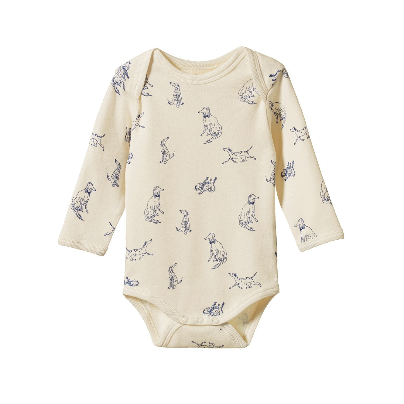 Cotton Long Sleeve Bodysuit / Best Friend