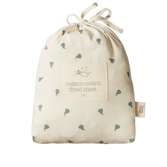 Fitted Cotton Sheet / Petite Pear