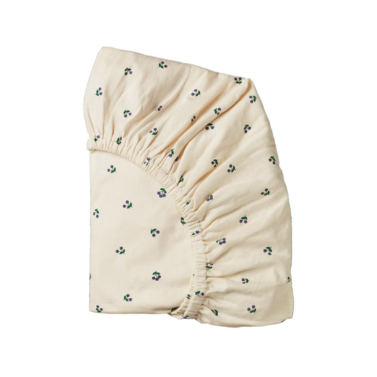 Fitted Cotton Sheet / Winter Berry