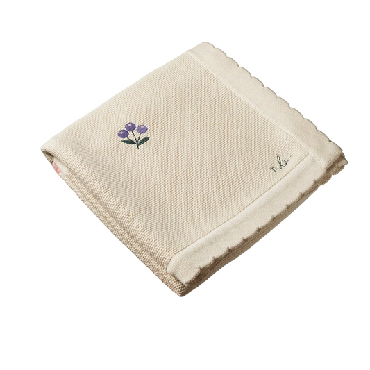 Fern Blanket / Berry Garden