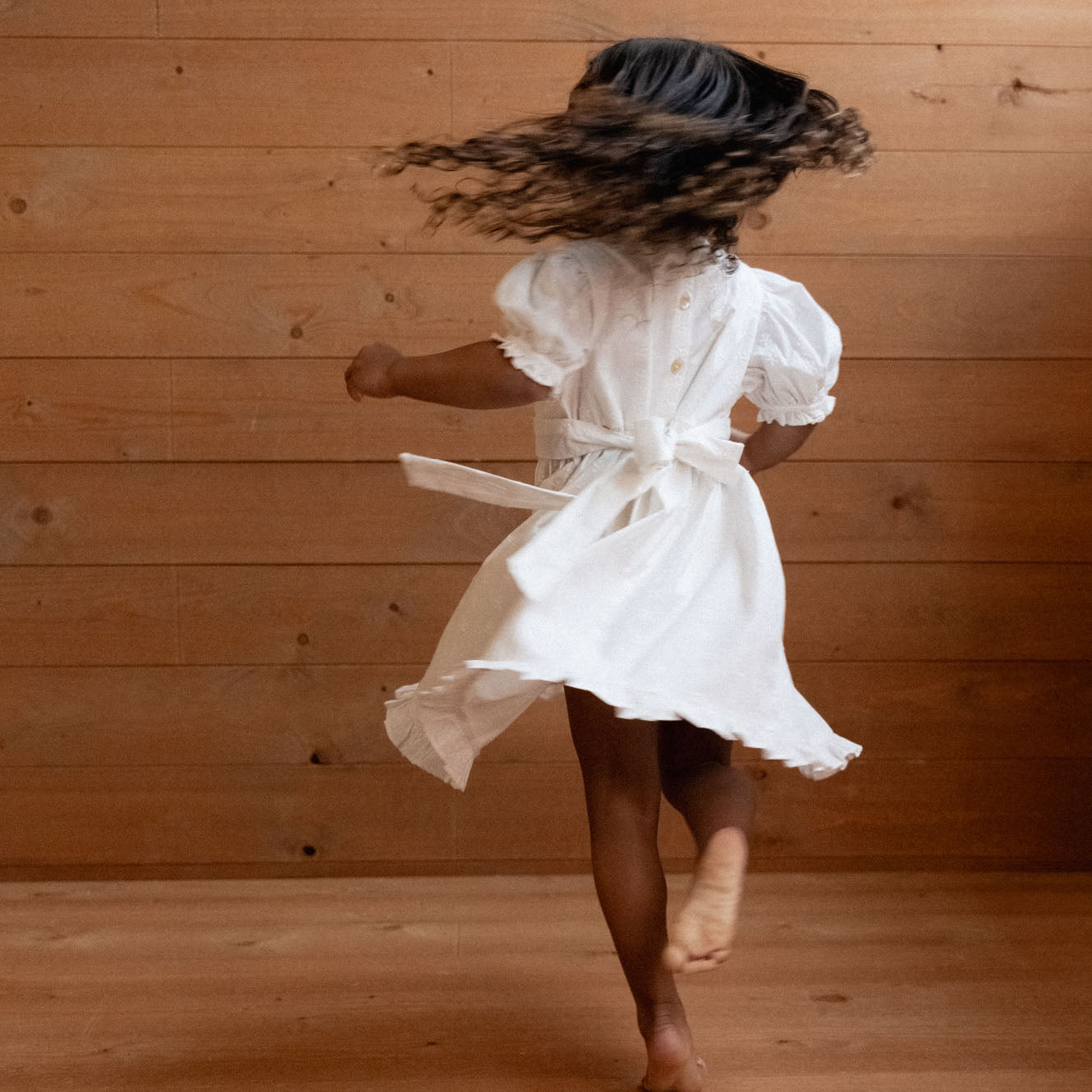 Annabelle Dress / Ivory Flora