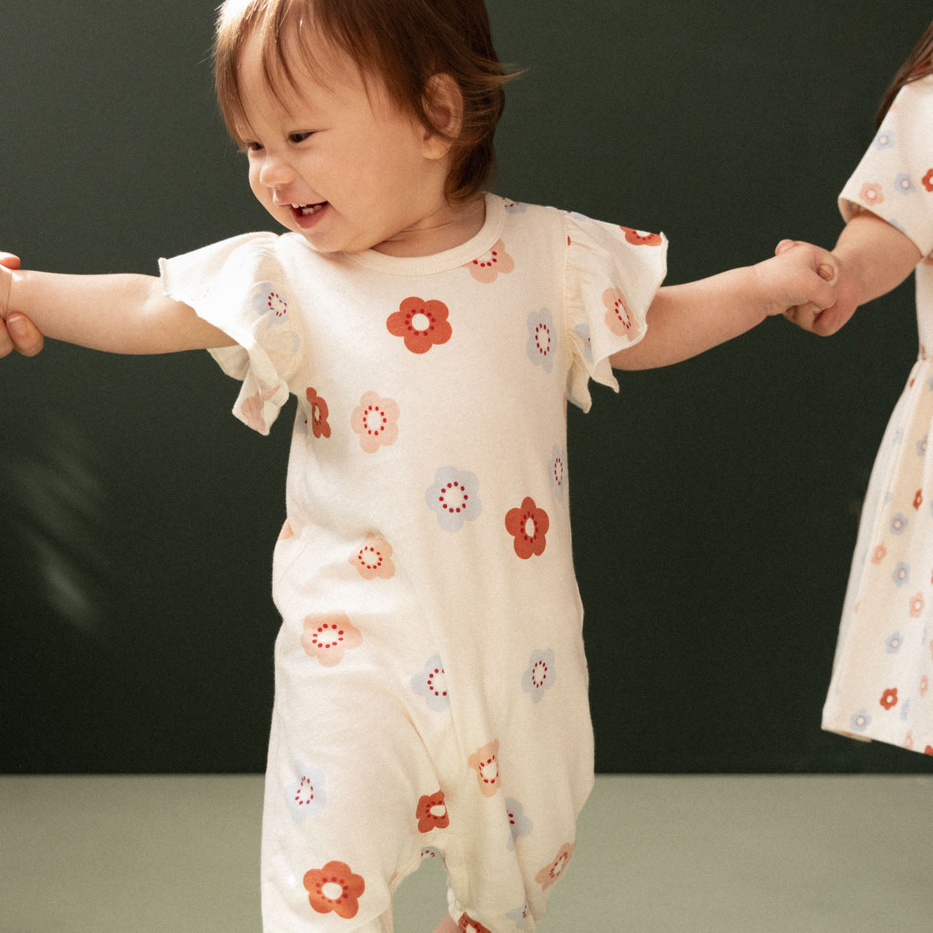 Tilly Suit / Flora Stamp Print