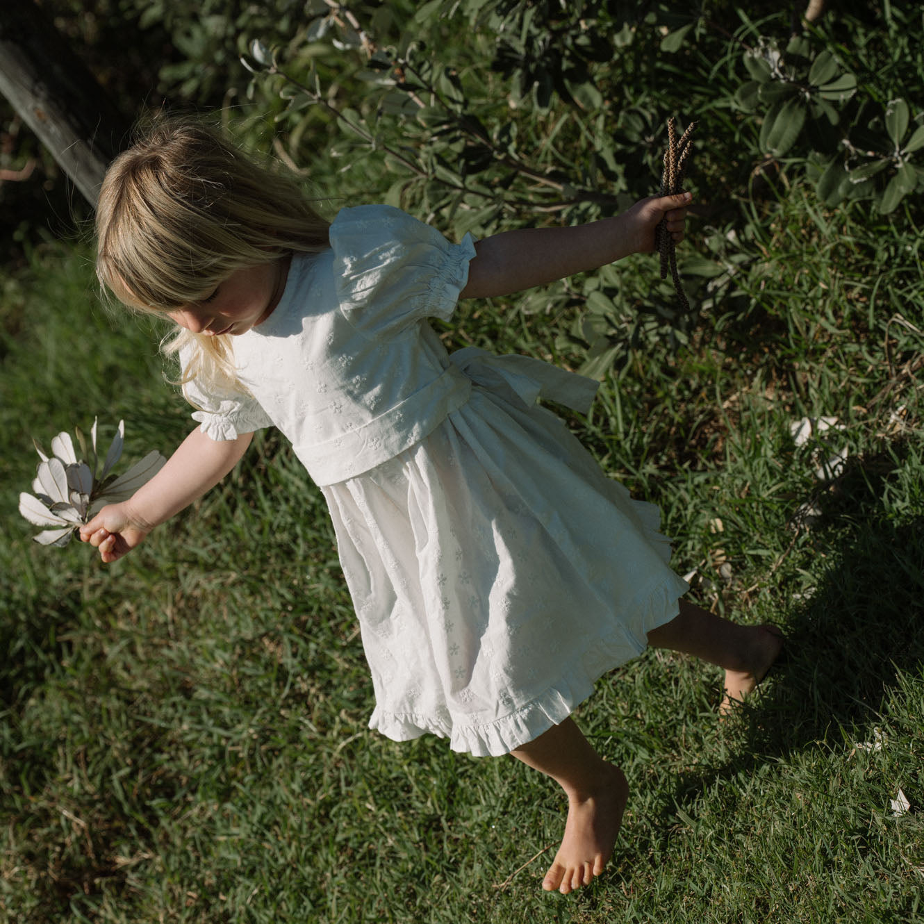 Annabelle Dress / Ivory Flora