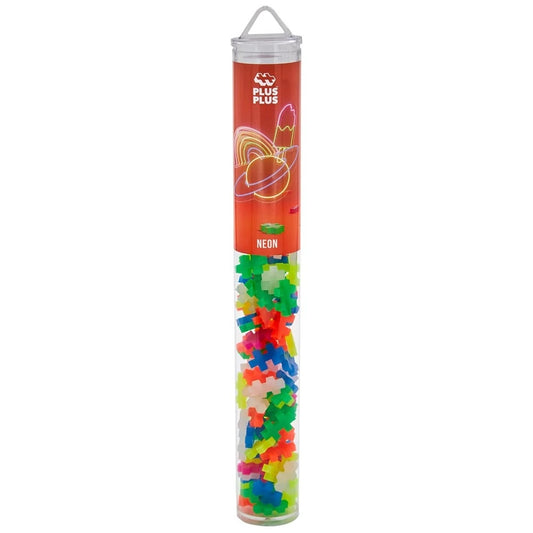 Plus-Plus 100 pcs Tube / Neon Mix