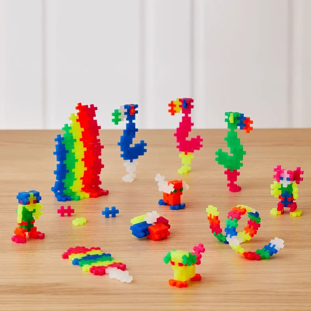 Plus-Plus 100 pcs Tube / Neon Mix