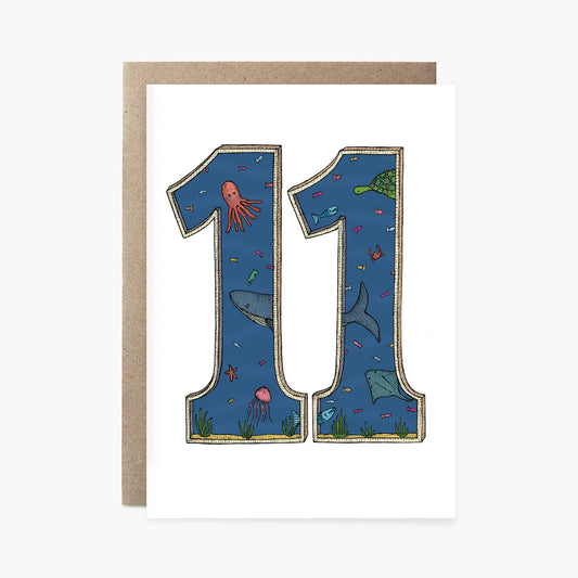 Greeting Card / Eleven