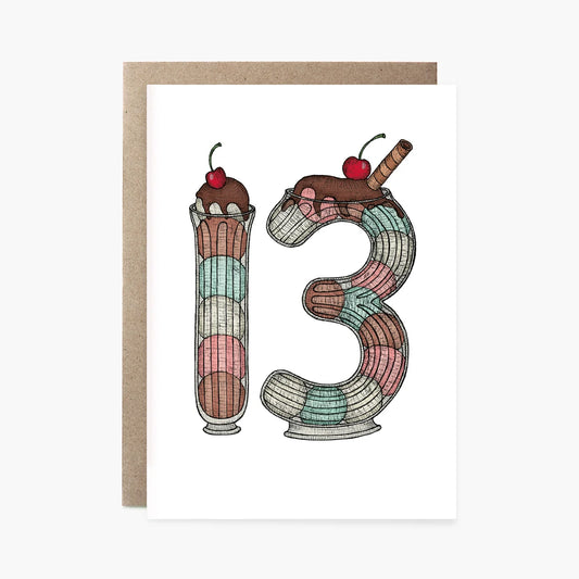 Greeting Card / Thirteen