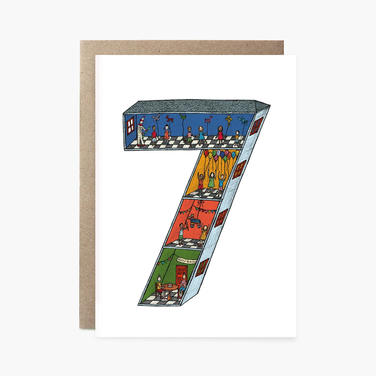 Greeting Card / Seven