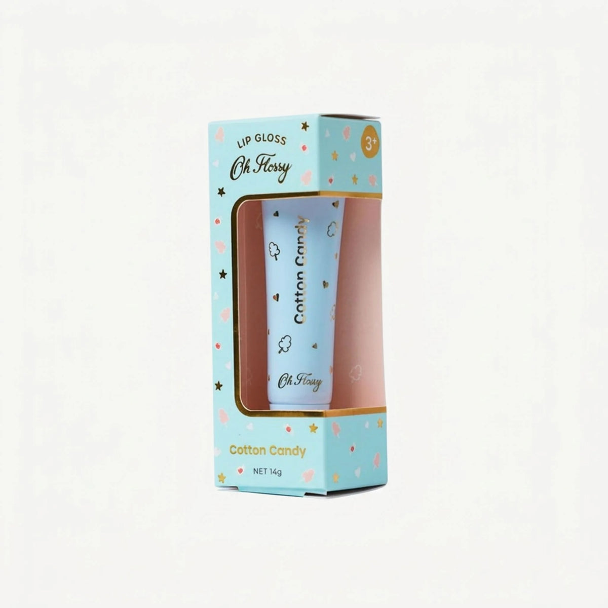 Natural Lip Gloss / Cotton Candy