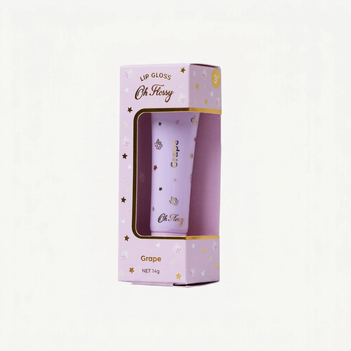 Natural Lip Gloss / Grape