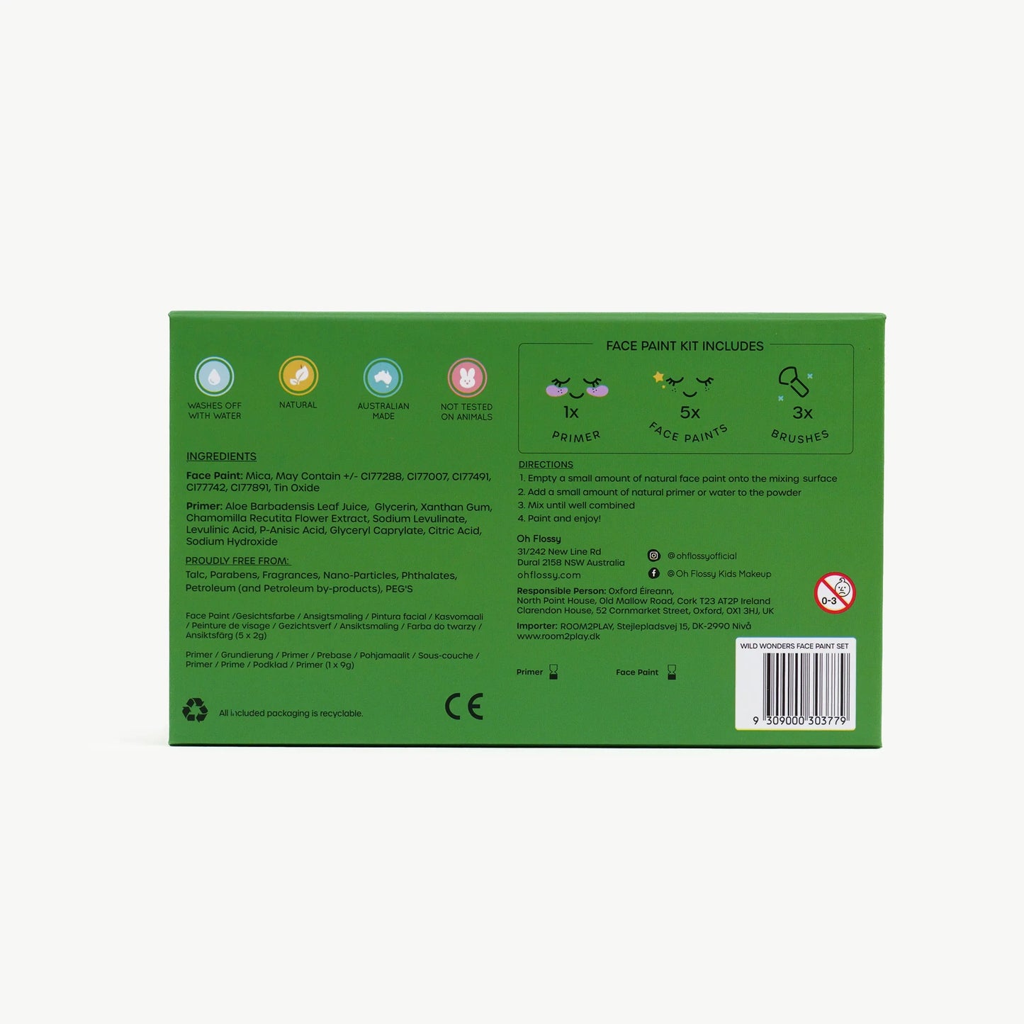 Face Paint Set / Wild Wonders