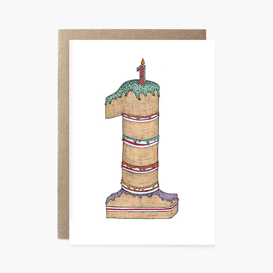 Greeting Card / One Cake