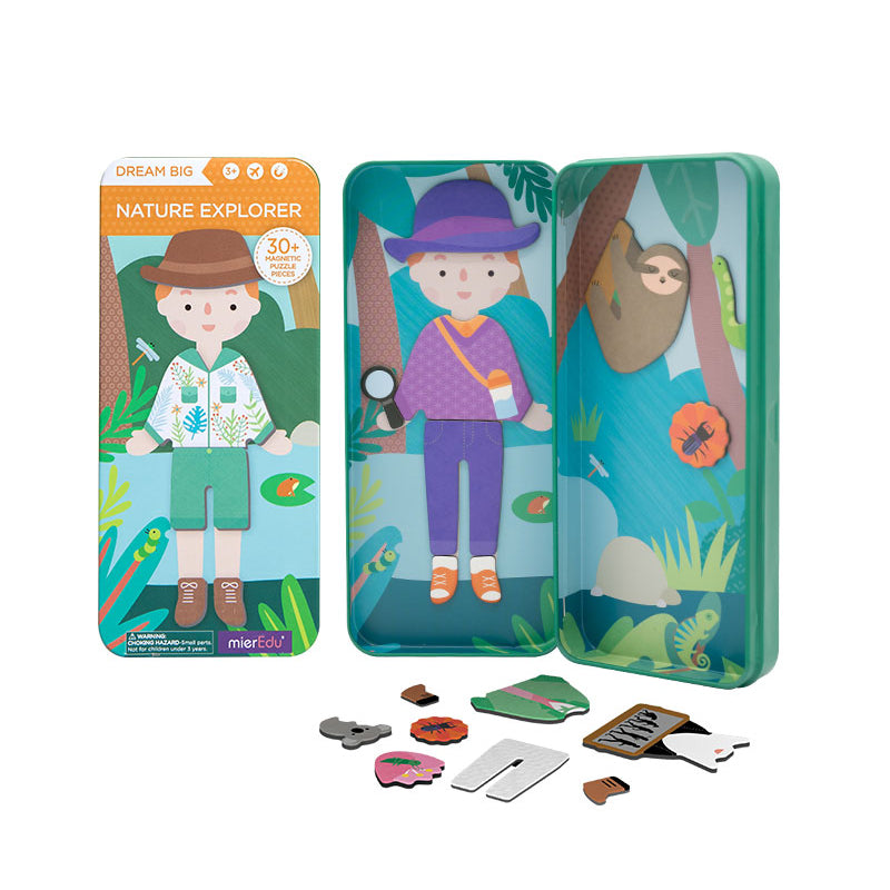 Magnetic Puzzle Box / Nature Explorers