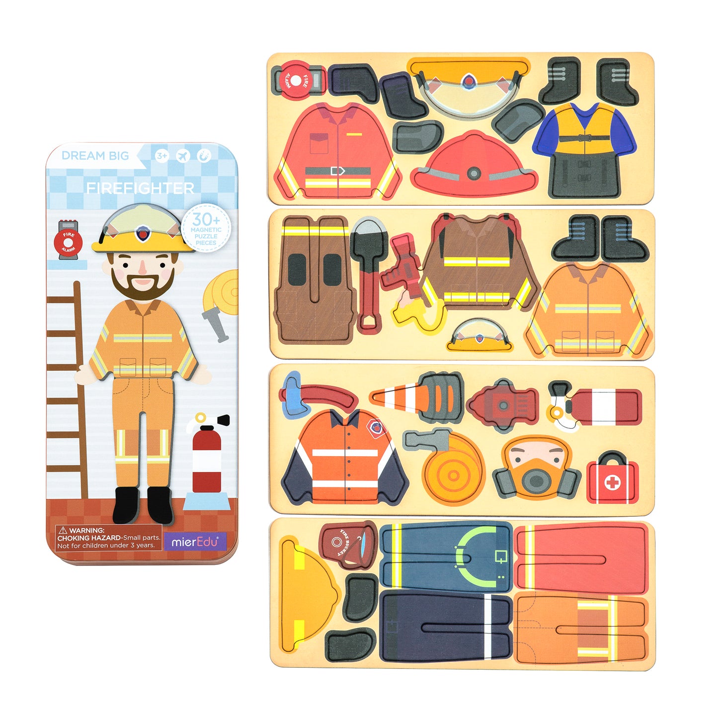 Magnetic Puzzle Box / Firefighter