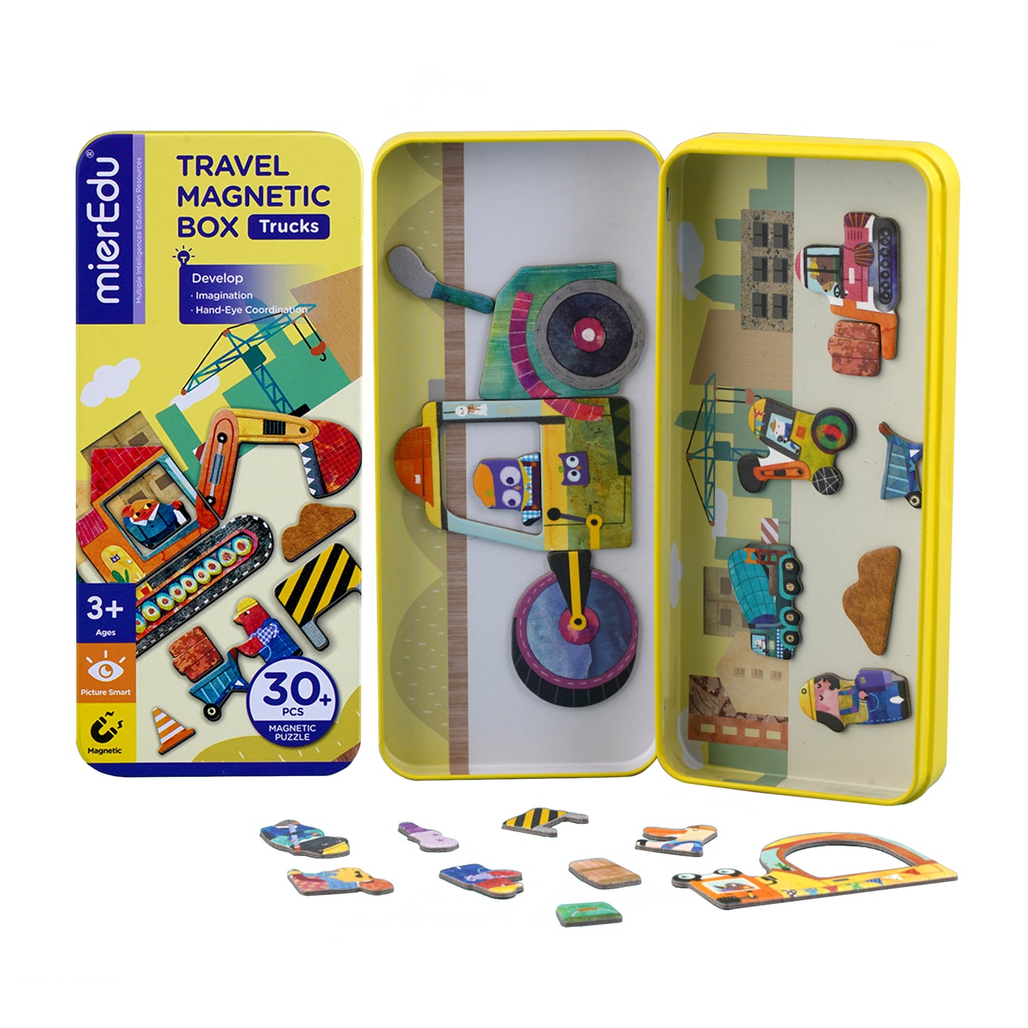 Magnetic Puzzle Box / Trucks