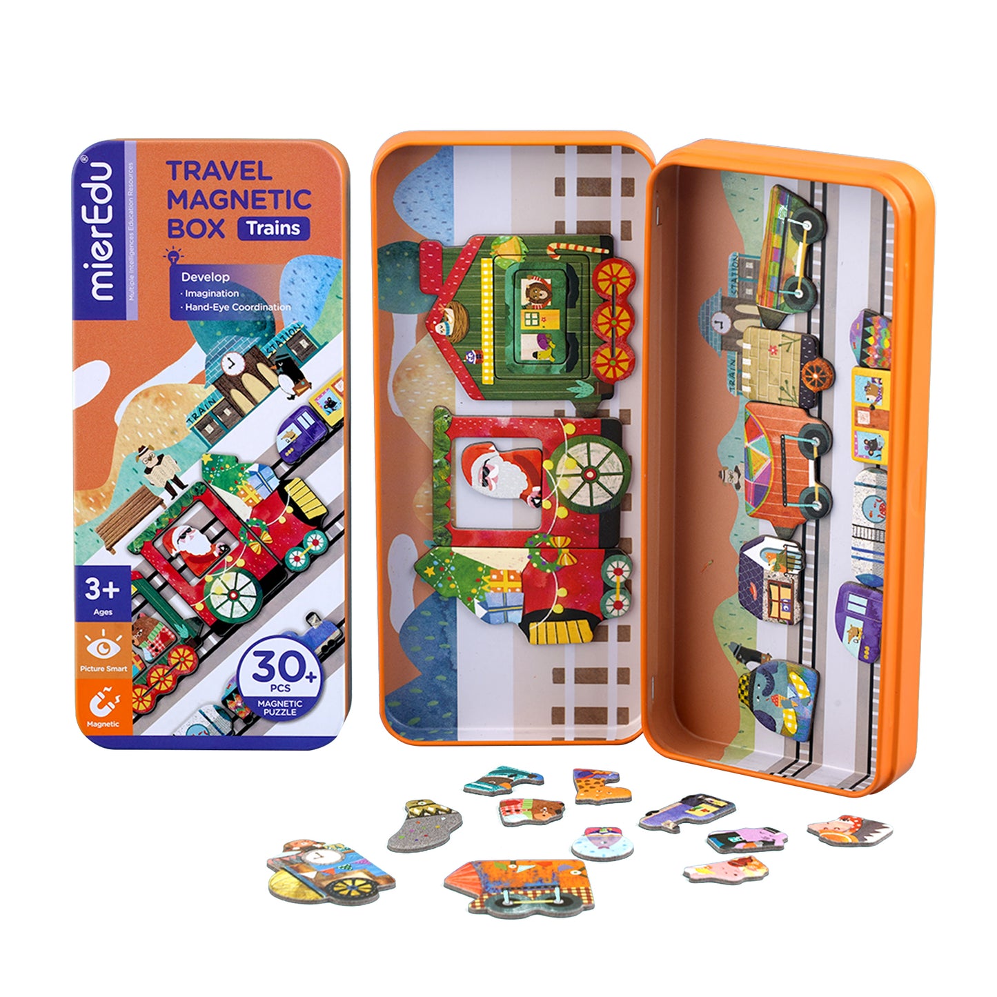 Magnetic Puzzle Box / Trains