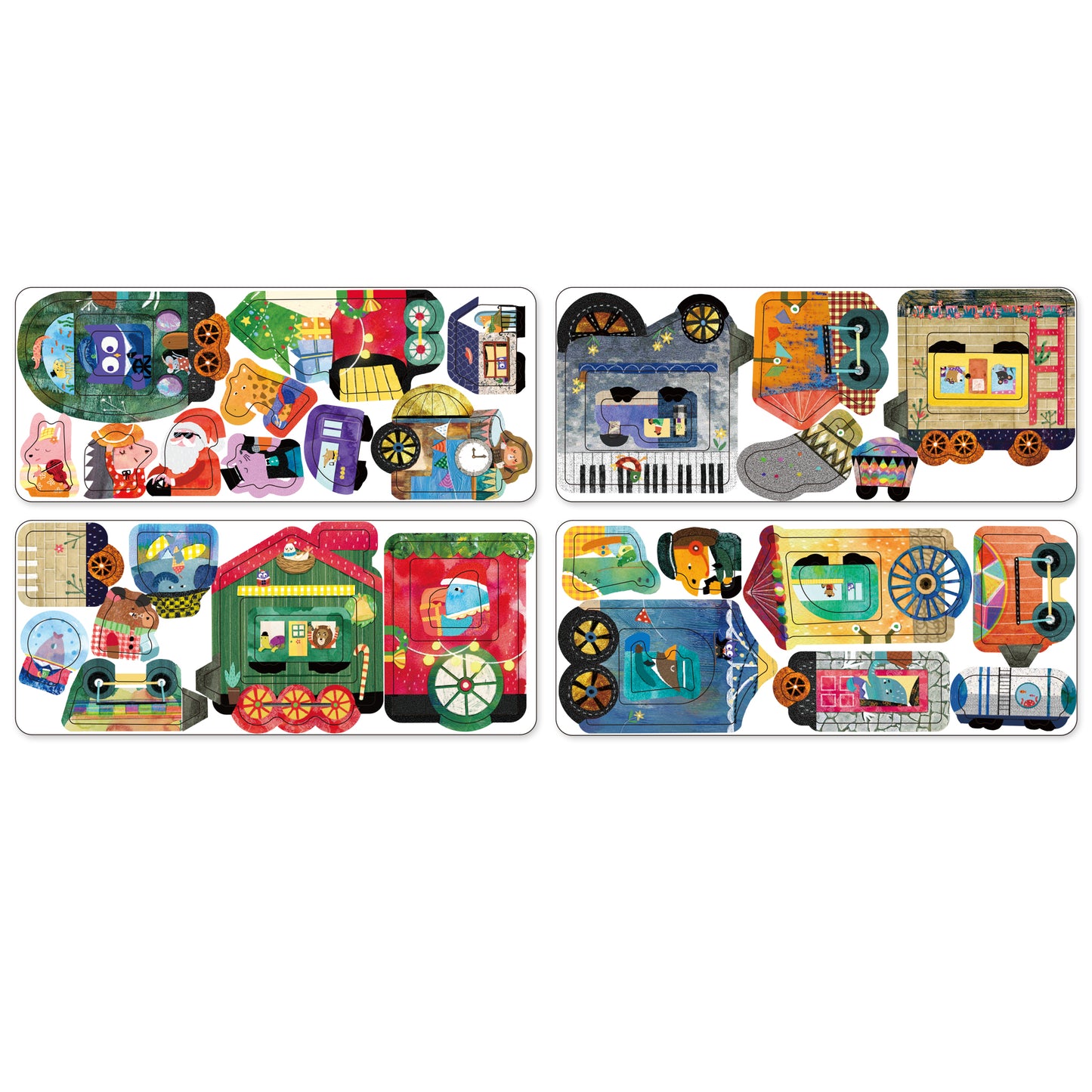 Magnetic Puzzle Box / Trains