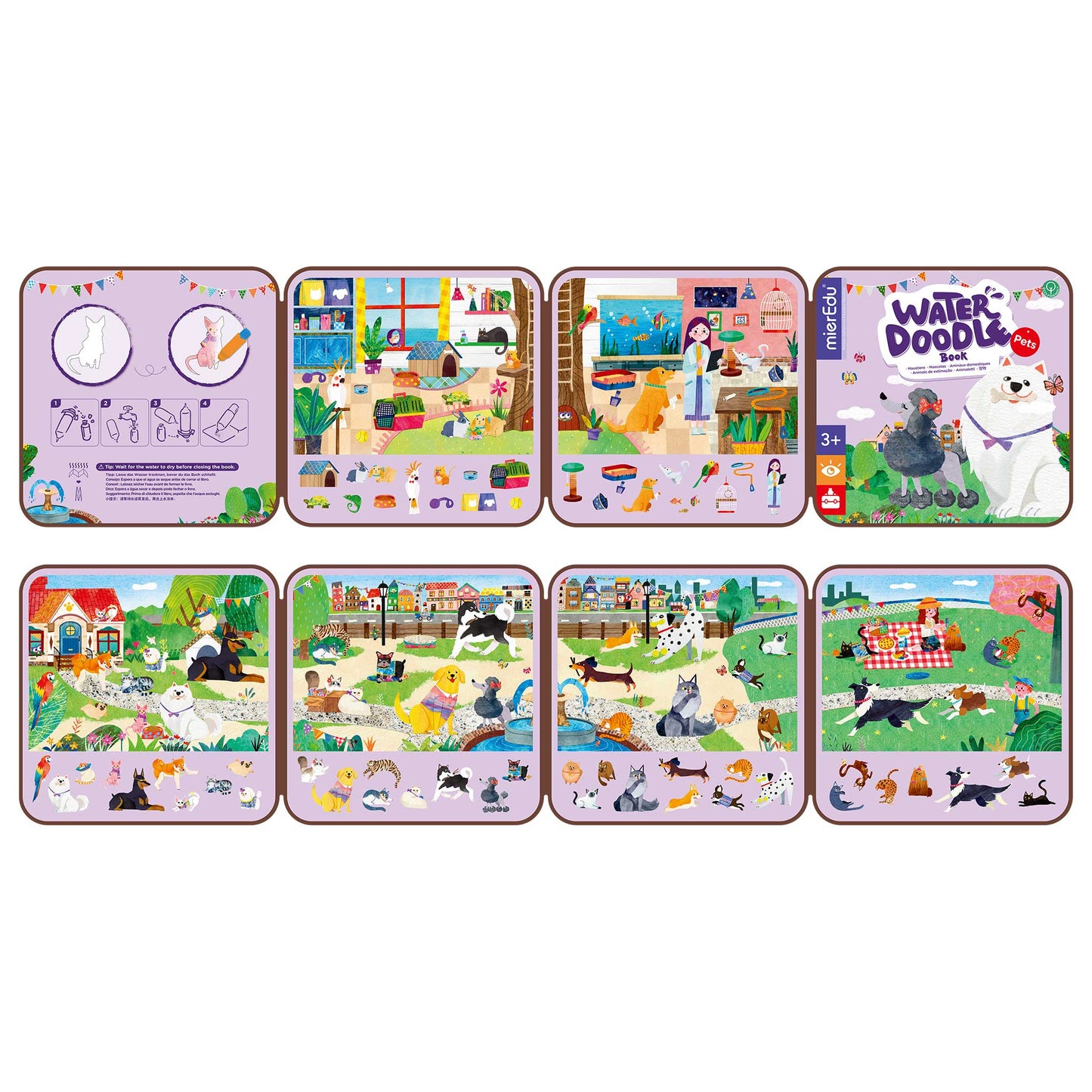 Water Doodle Book / Pets