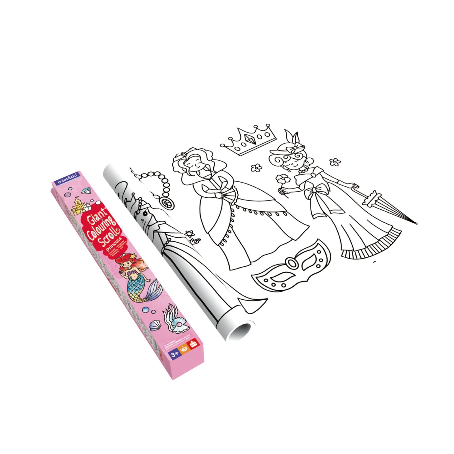 Giant Colouring Scroll / Princess