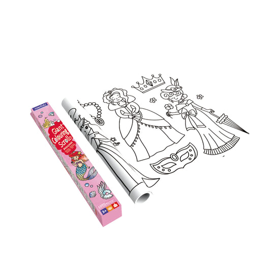 Giant Colouring Scroll / Princess