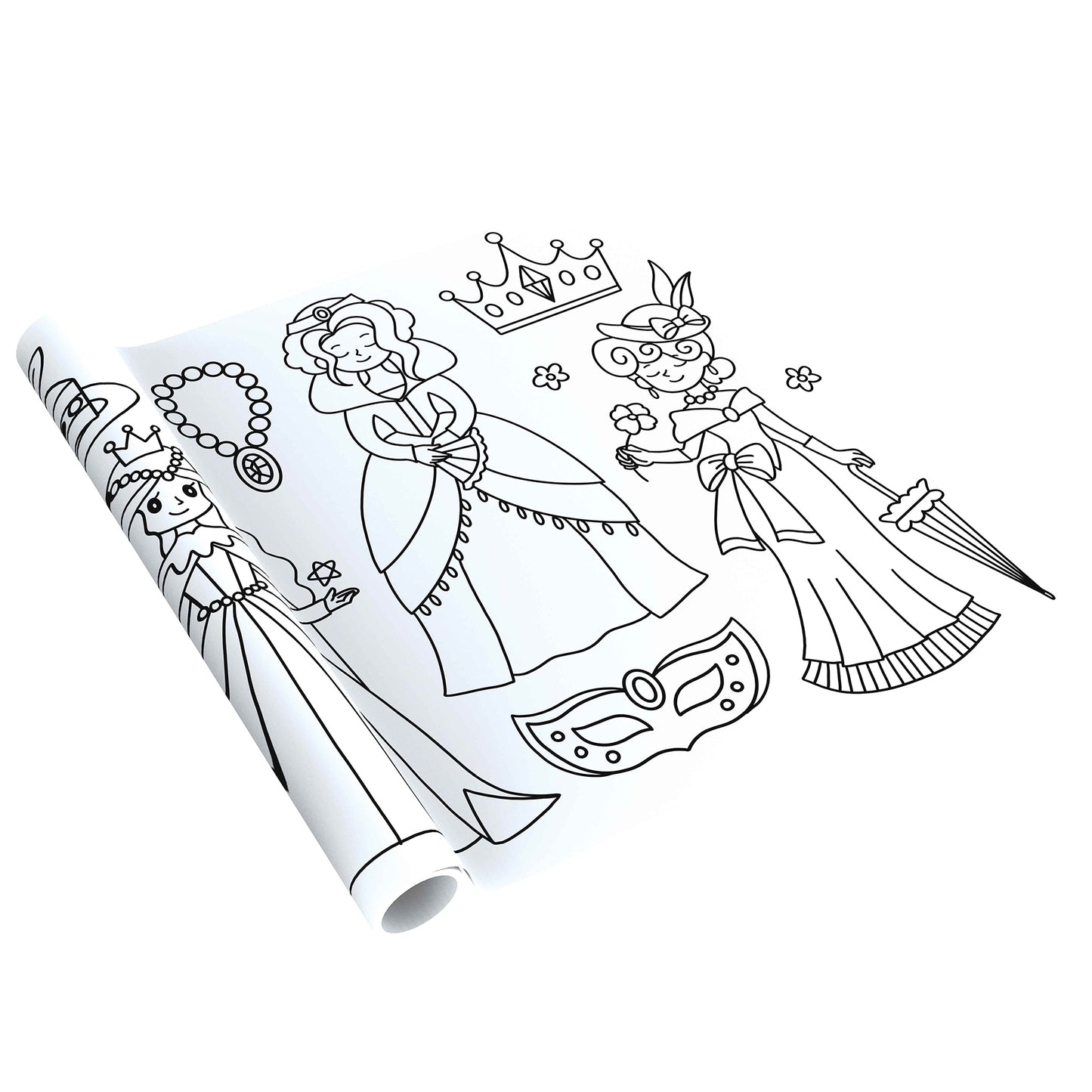 Giant Colouring Scroll / Princess