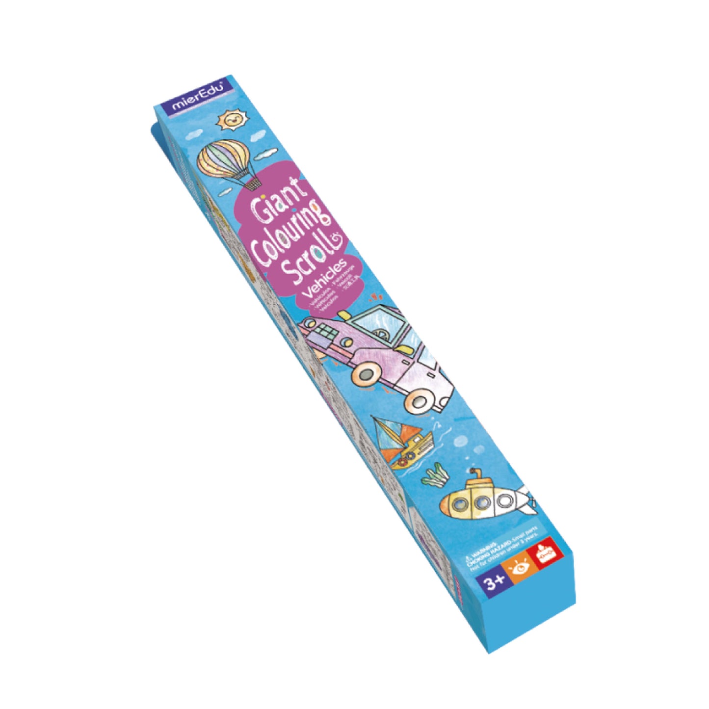Giant Colouring Scroll / Vehicles