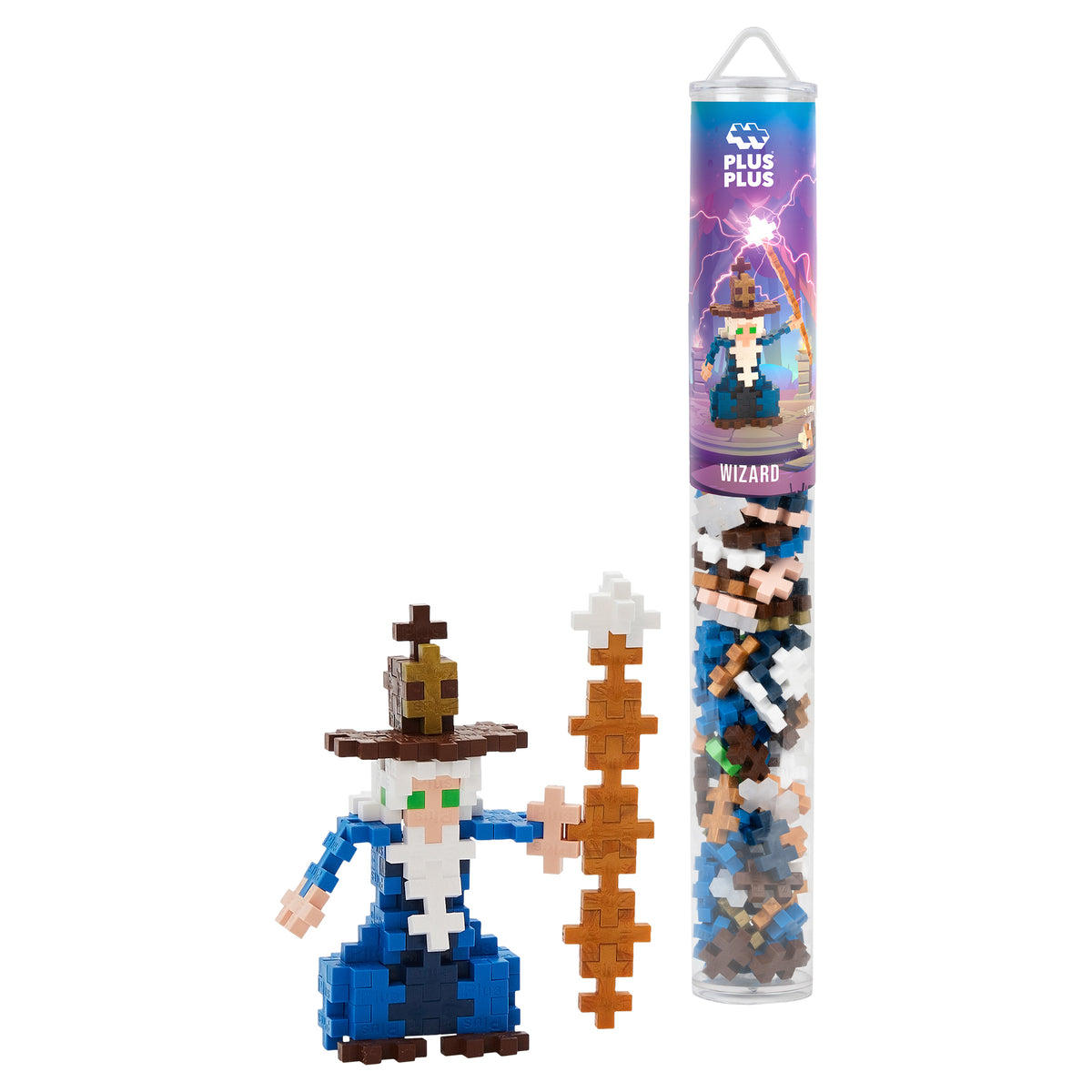Plus-Plus 100 pcs Tube / Wizard
