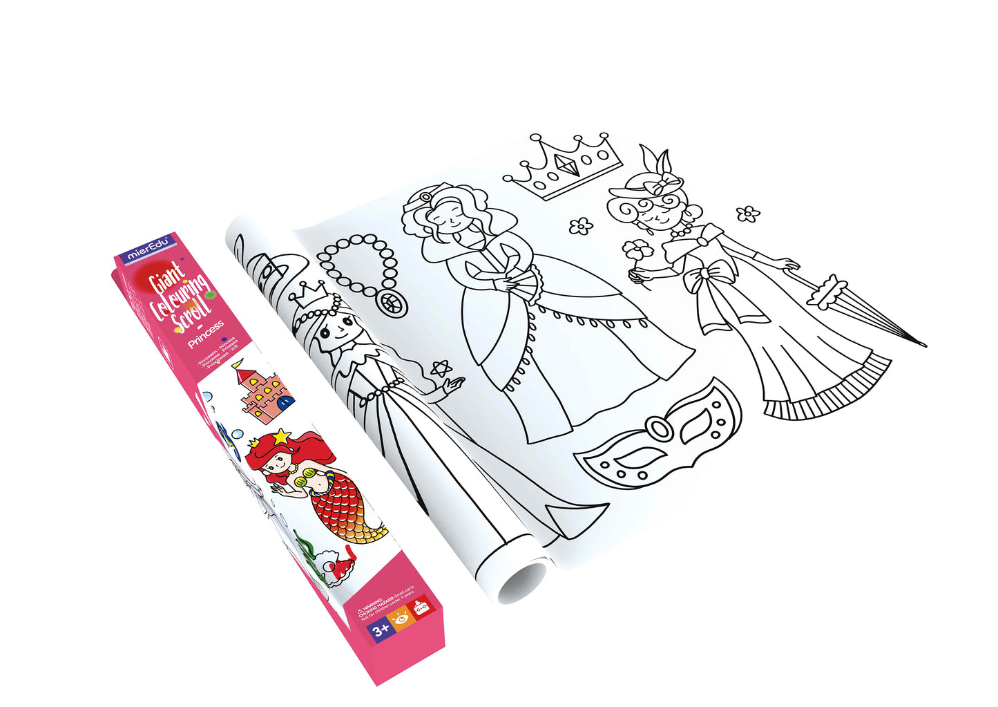 Giant Colouring Scroll / Princess