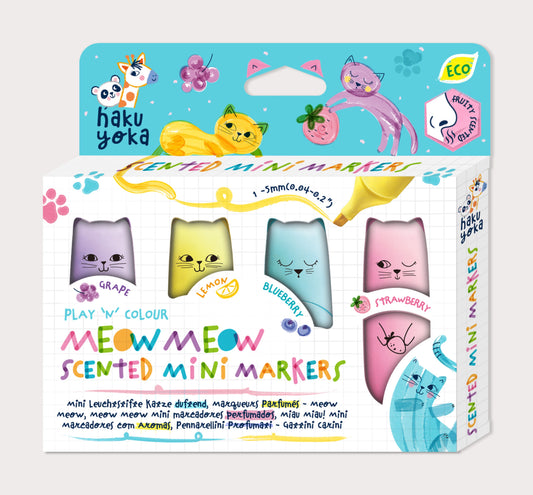 Scented Mini Markers / Meow Meow