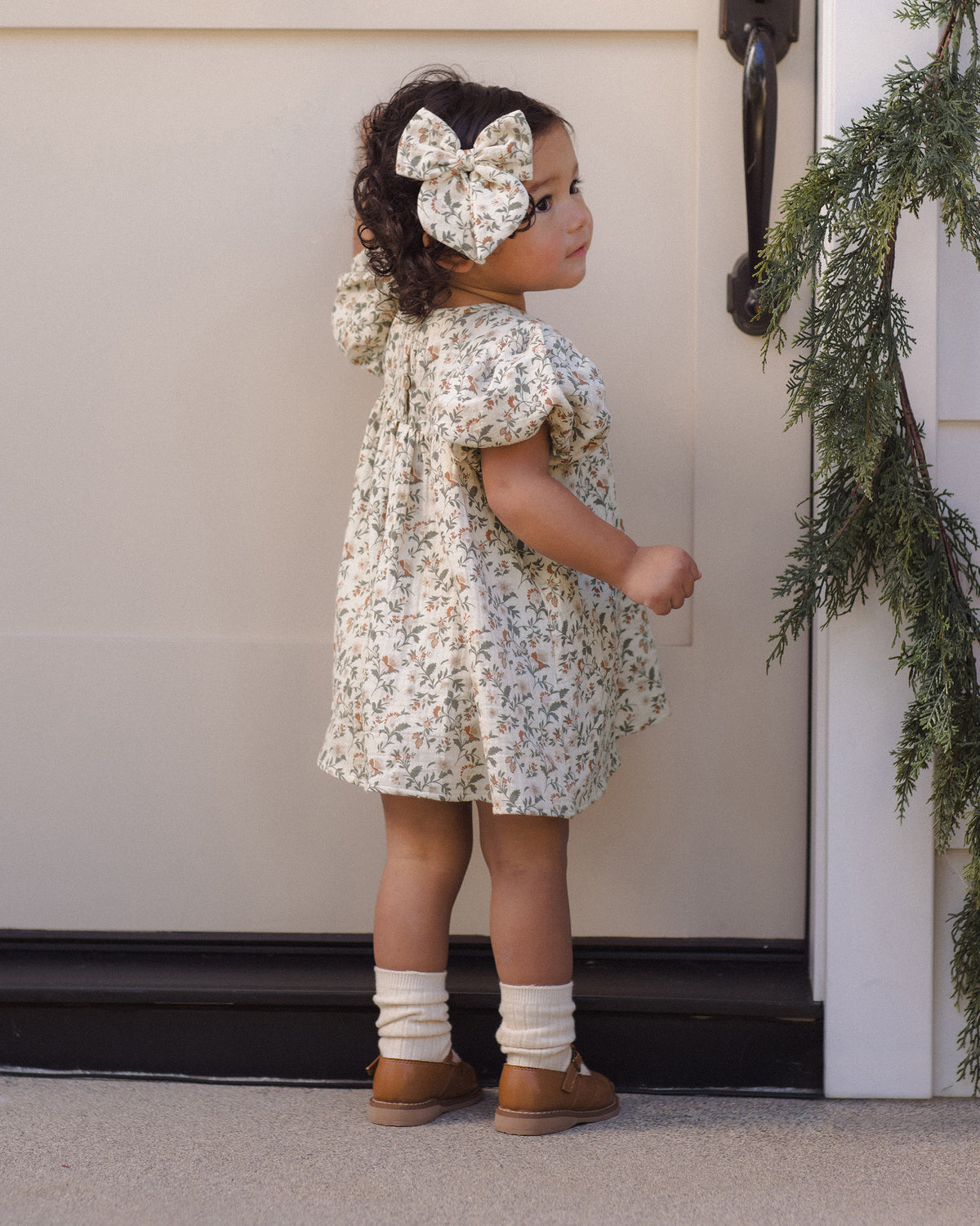 Holiday Floral Carina Dress