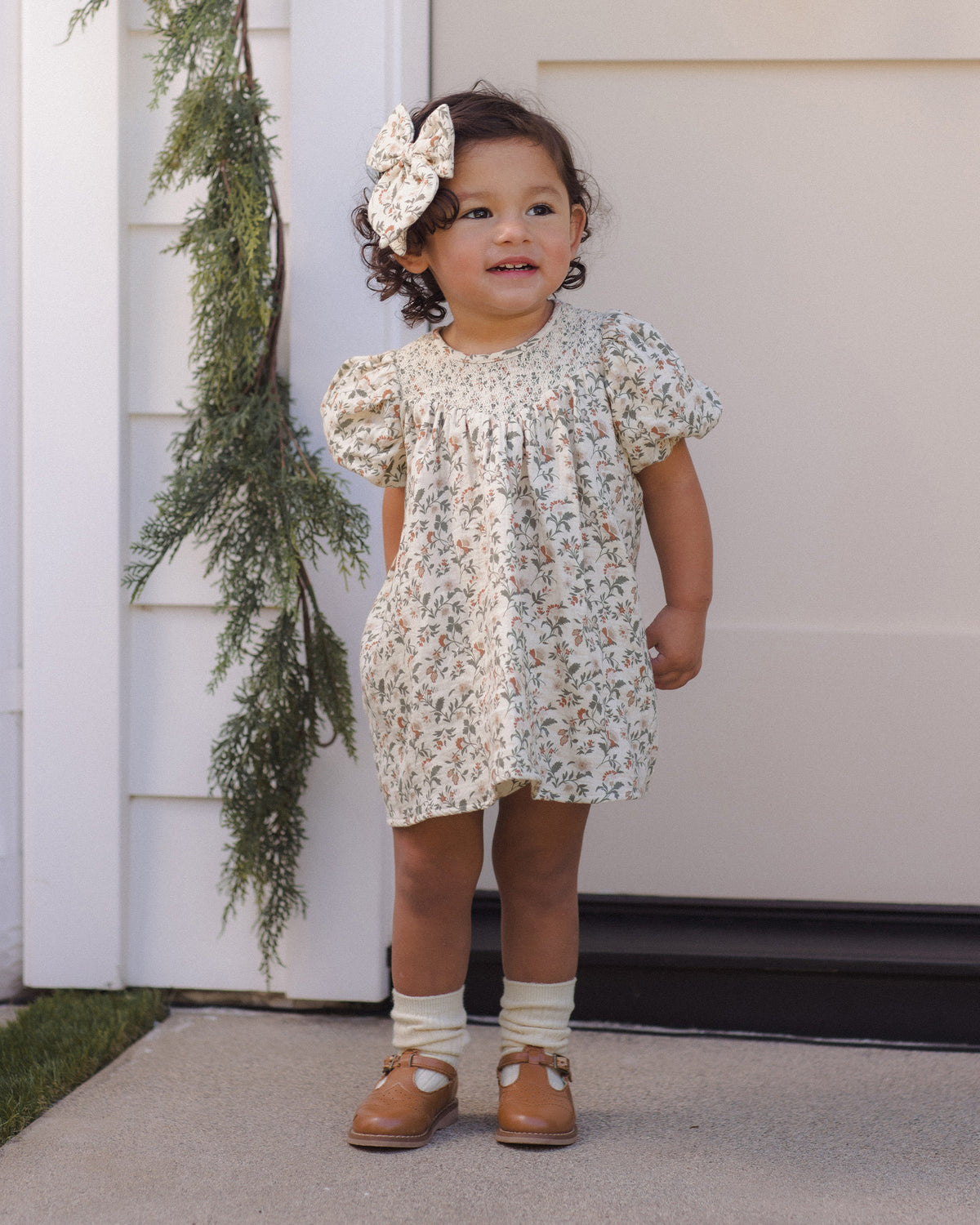 Holiday Floral Carina Dress
