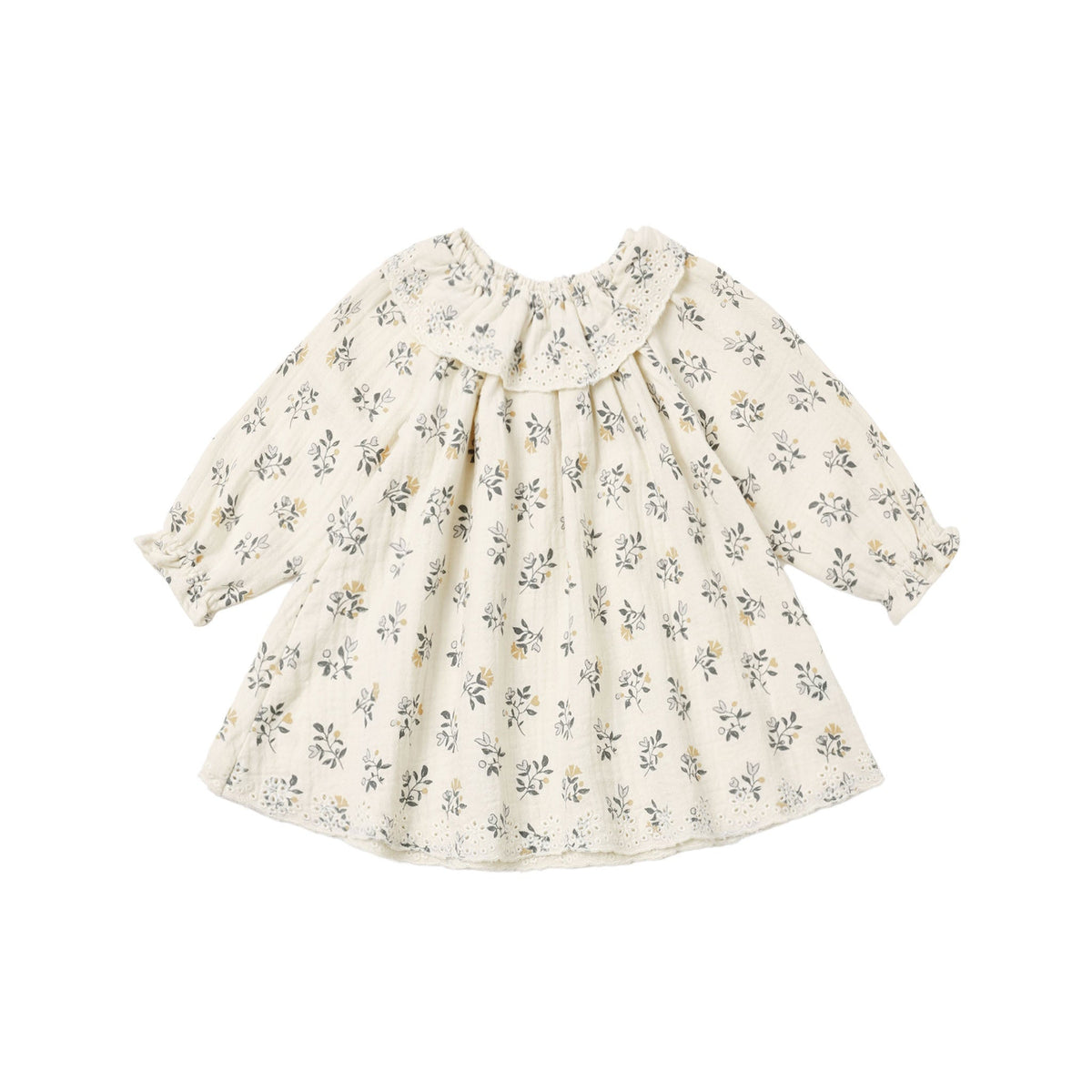 French Floral Long Sleeve Isla Dress