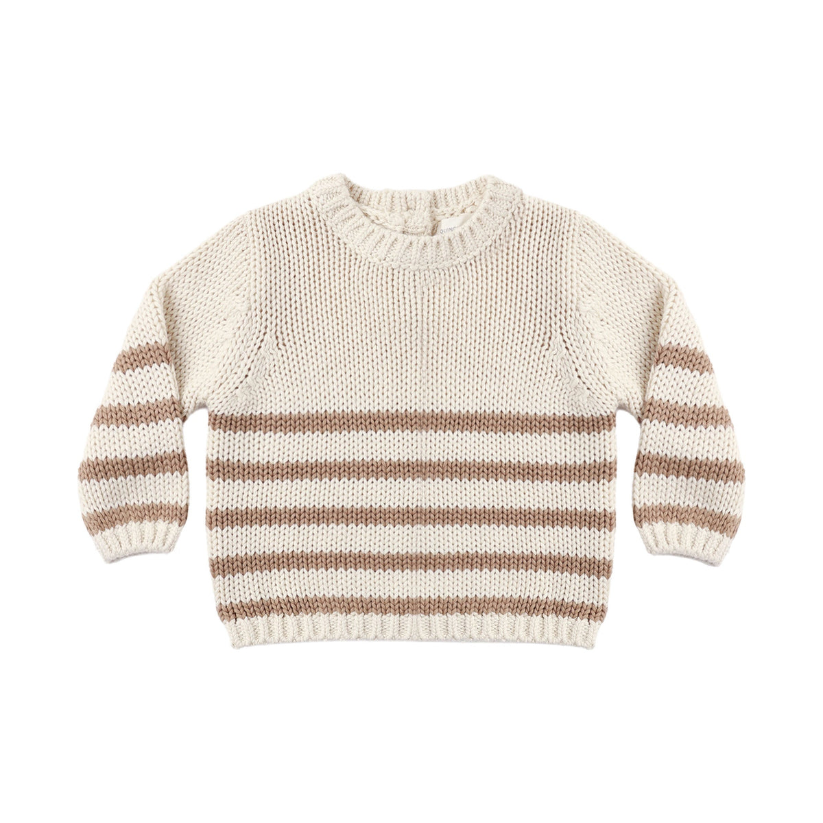 Almond Stripe Rex Sweater