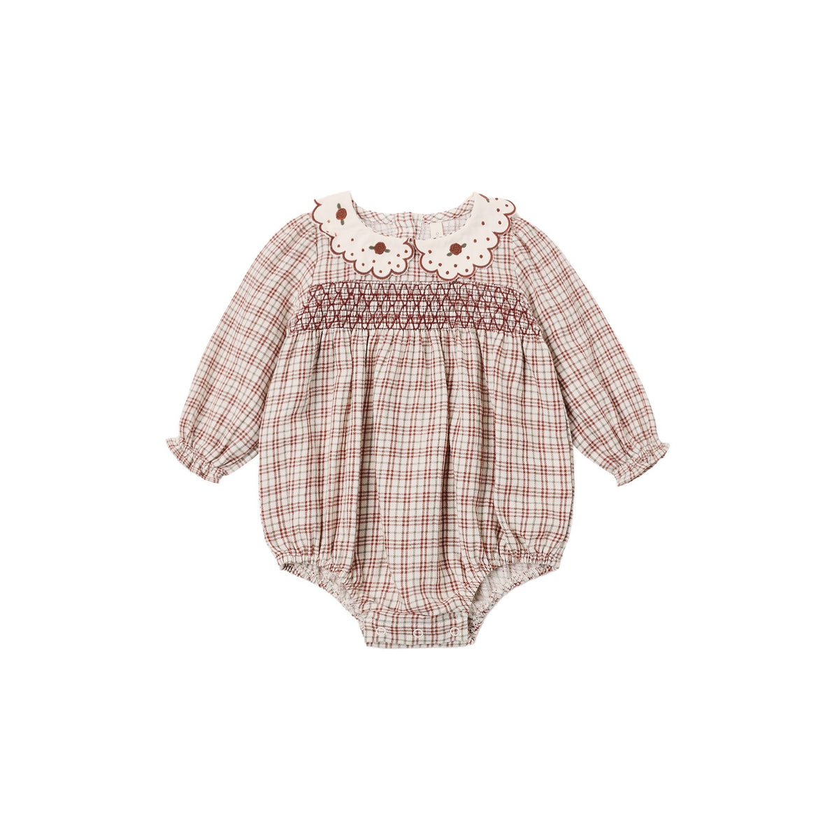 Christmas Plaid Callie Romper