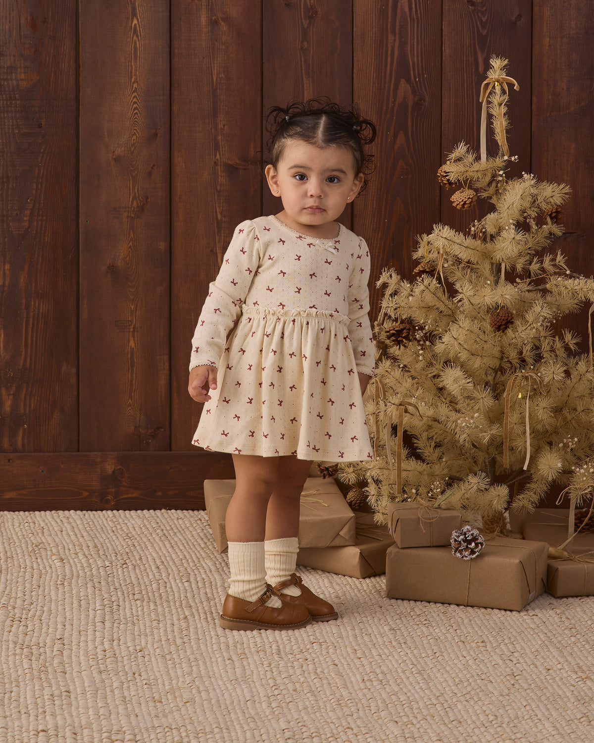 Red Bows Alda Dress