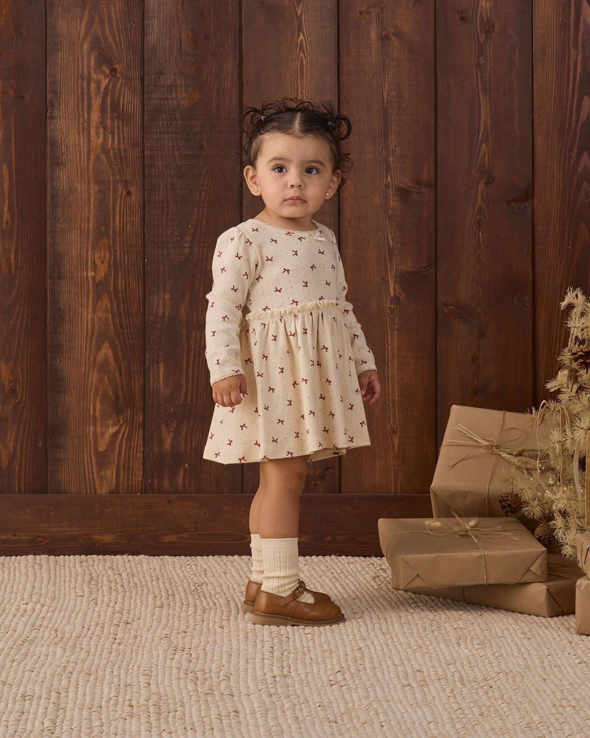 Red Bows Alda Dress