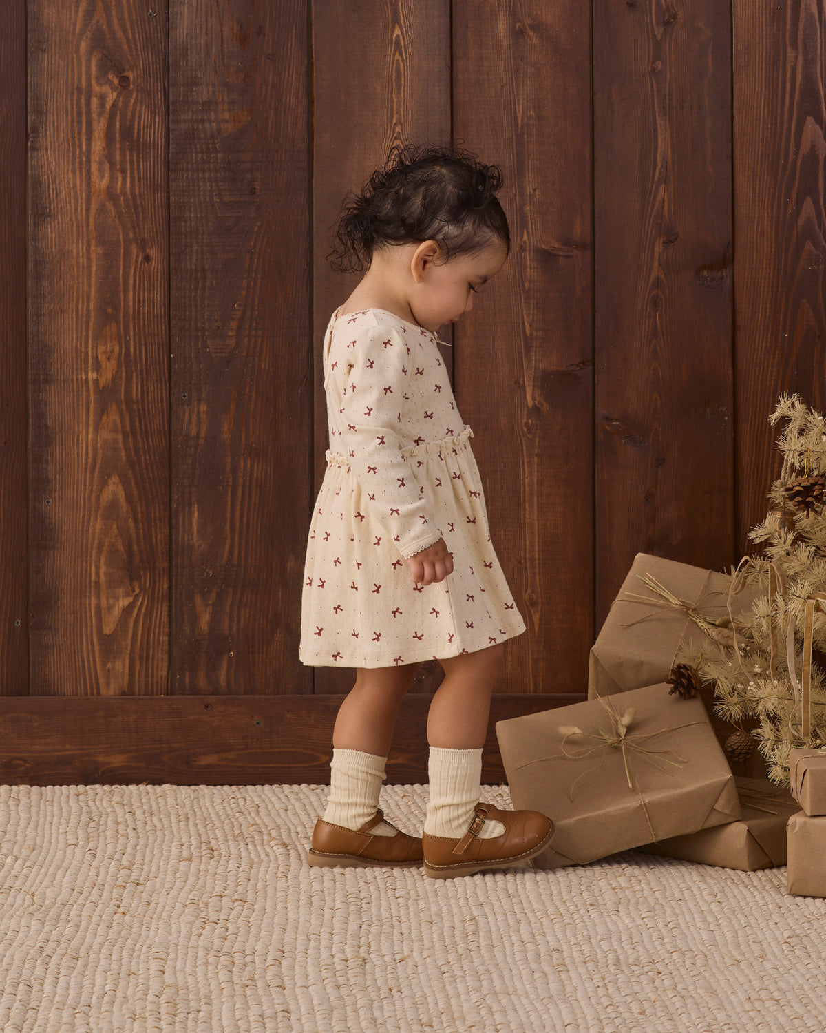 Red Bows Alda Dress