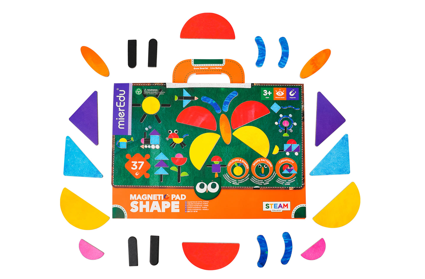 Magnetic Puzzle Pad / Shapes