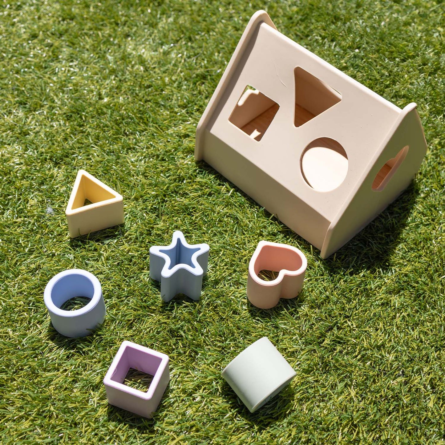 Silicone Shape Sorting Set
