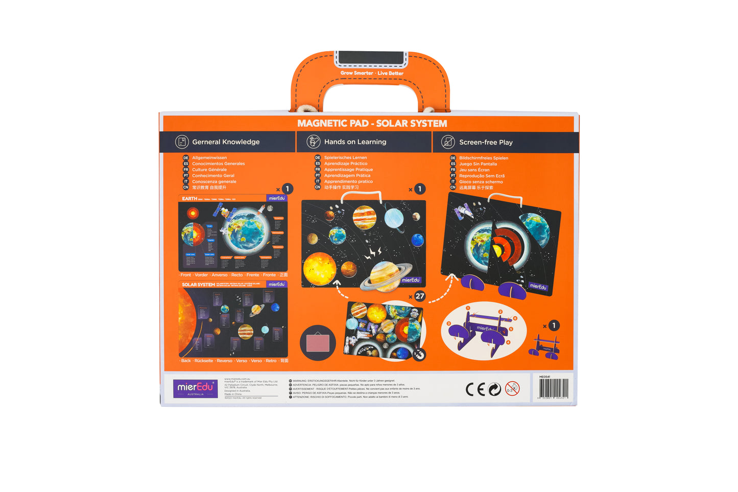 Magnetic Puzzle Pad / Solar System