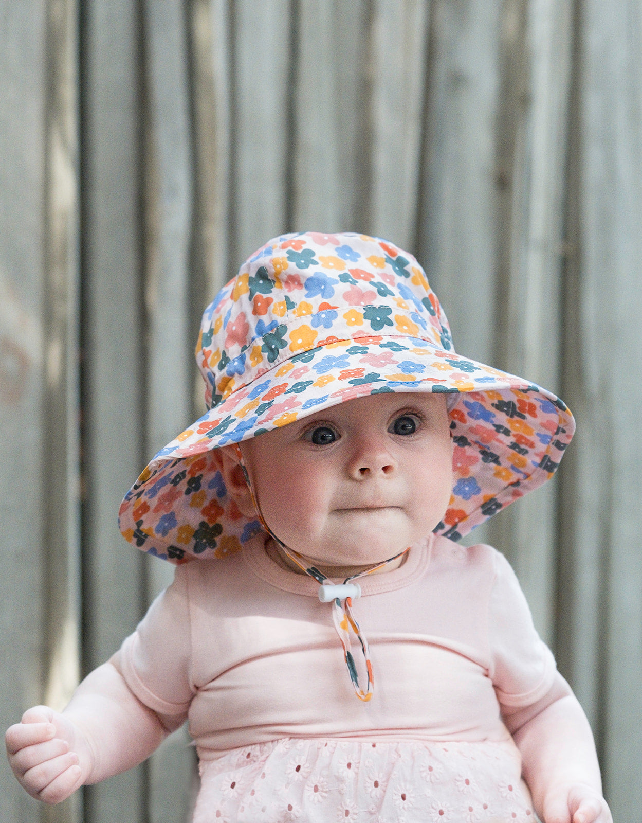 Flower Fields Infant Hat
