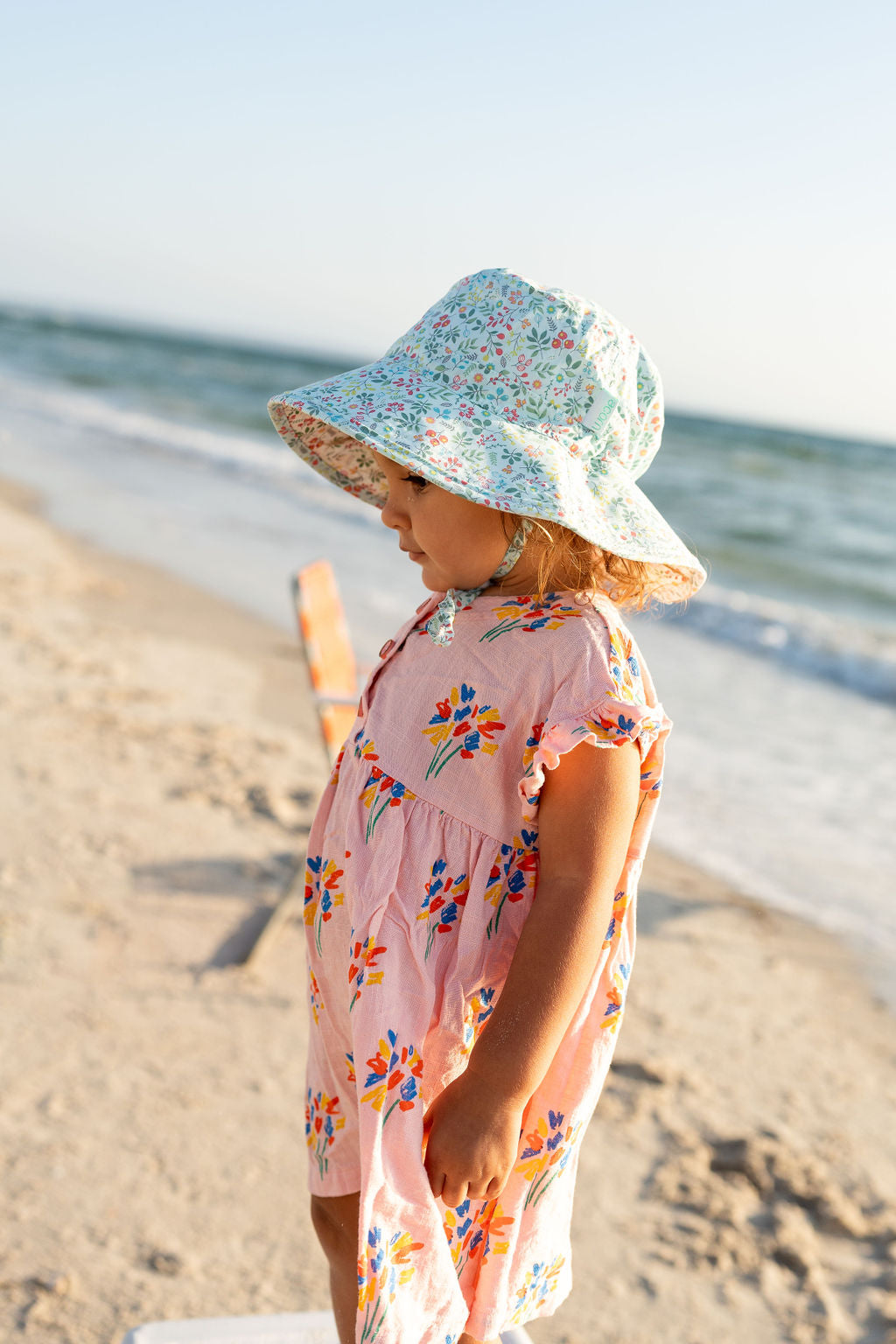 Monet Broad Brim Bucket Hat