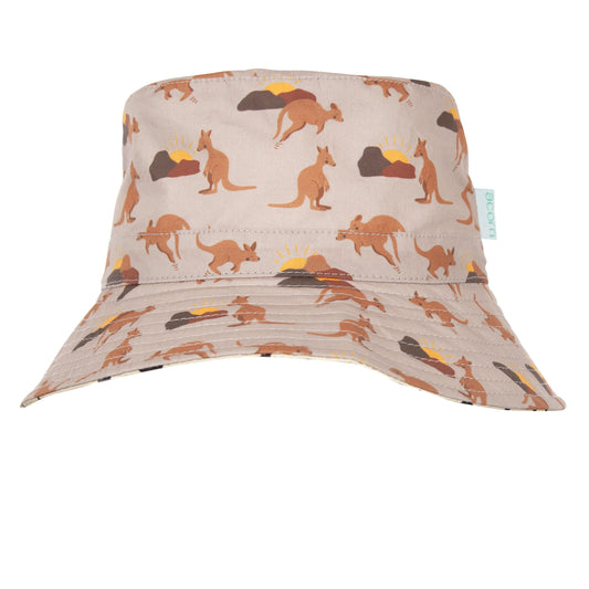 Aussie Sunset Wide Brim Bucket Hat