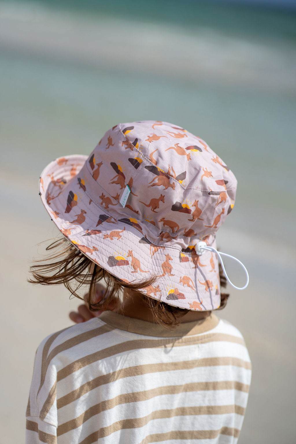 Aussie Sunset Wide Brim Bucket Hat