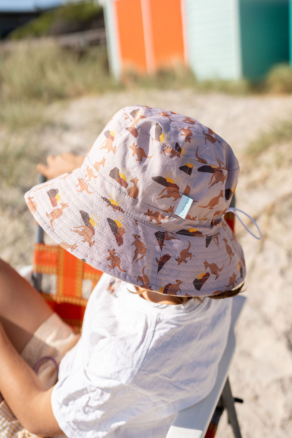 Aussie Sunset Wide Brim Bucket Hat